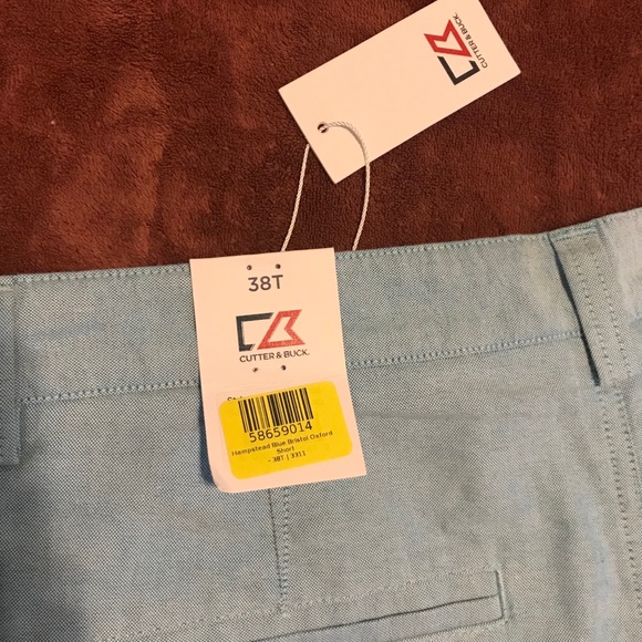 NWT Men’s Cutter & Buck Blue Shorts- 38T - Picture 8 of 9